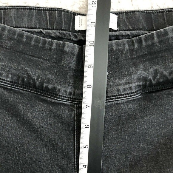 MANGO MNG Pull-On Skinny SLIM Shaping Jeans Black Size 10 Petite - Picture 8 of 9